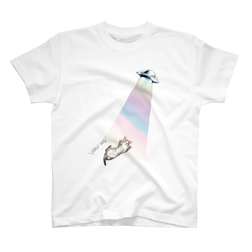 MEOW GALAXYのhelp me スタンダードTシャツ