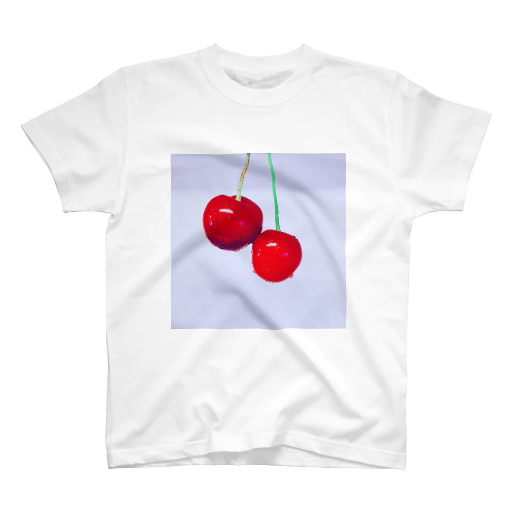 aimacoのチェリー🍒チェリー🍒 Regular Fit T-Shirt