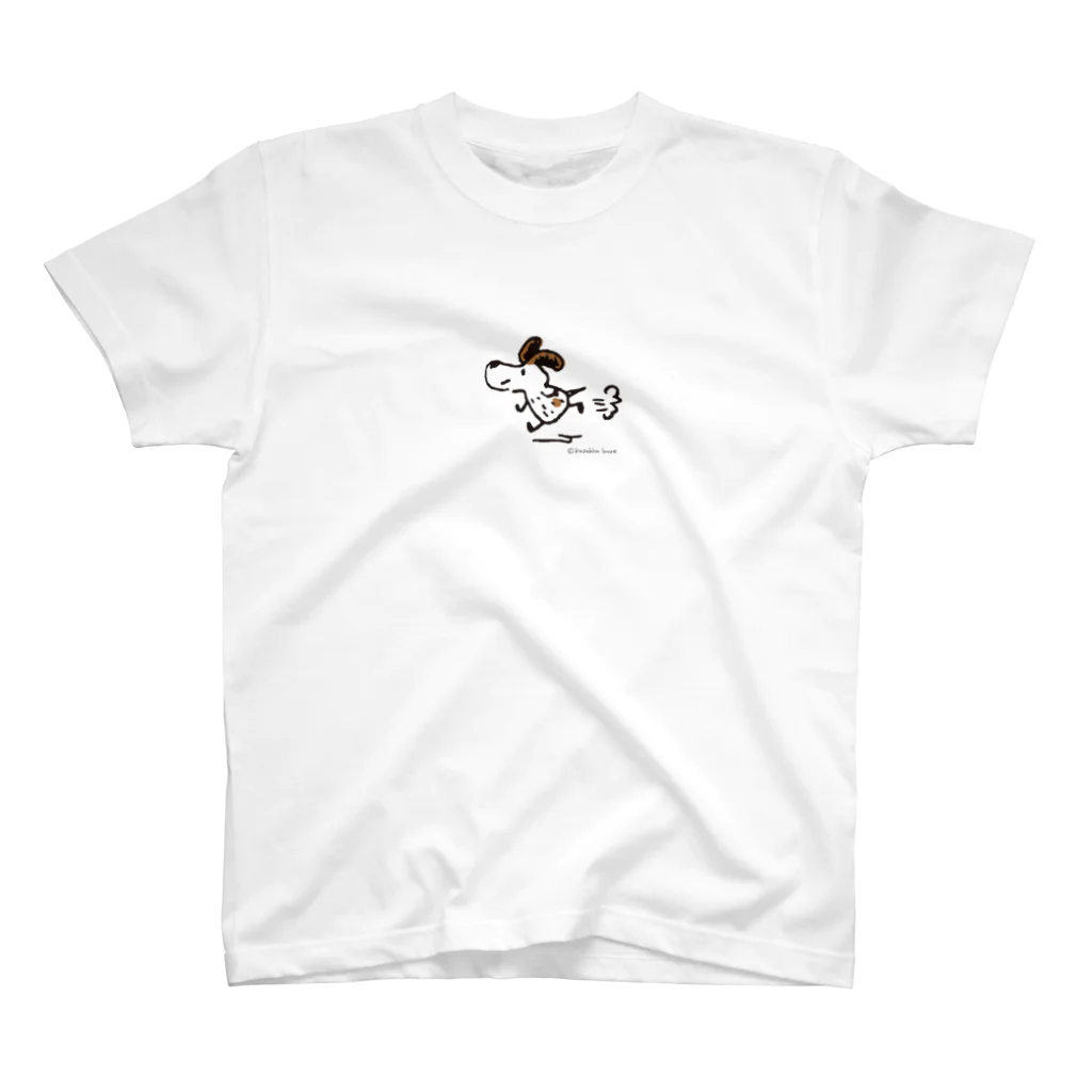 neuneu nennenのパタパタ雑種犬 スタンダードTシャツ