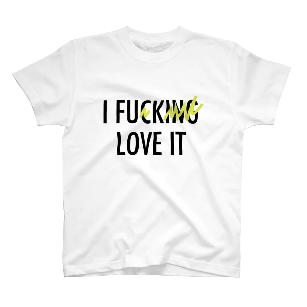 LOCAL T-SHIRTSのI FUCKING LOVE IT スタンダードTシャツ