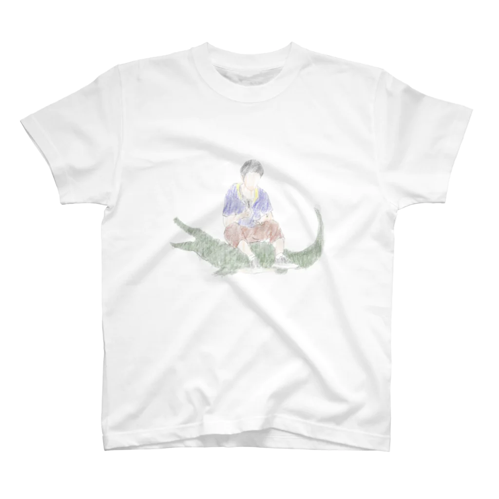 あんな♂のWaniと男 スタンダードTシャツ