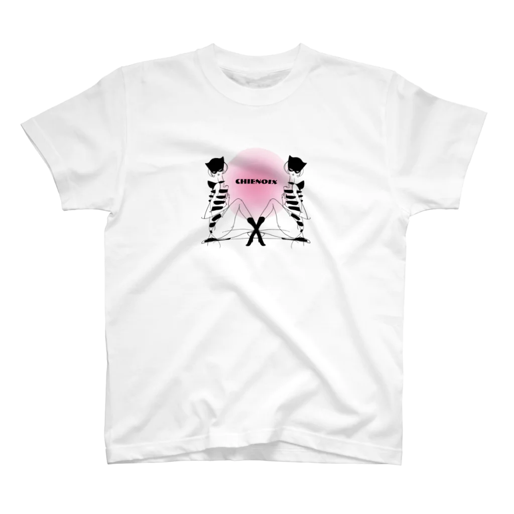 CHIENOIXのCHIENOIX TWIN Regular Fit T-Shirt