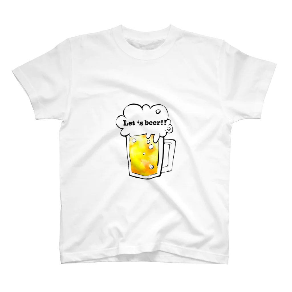 雲屋のlet's beer!! Regular Fit T-Shirt