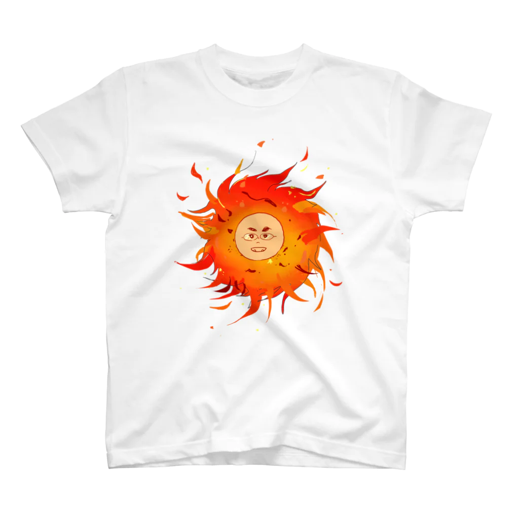 ぱくぱくショップの灼熱の太陽 スタンダードTシャツ