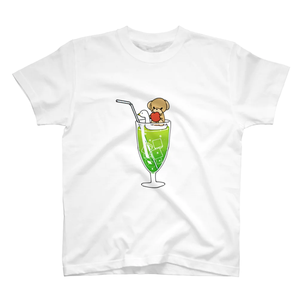 soratoのメロンソーダくま Regular Fit T-Shirt