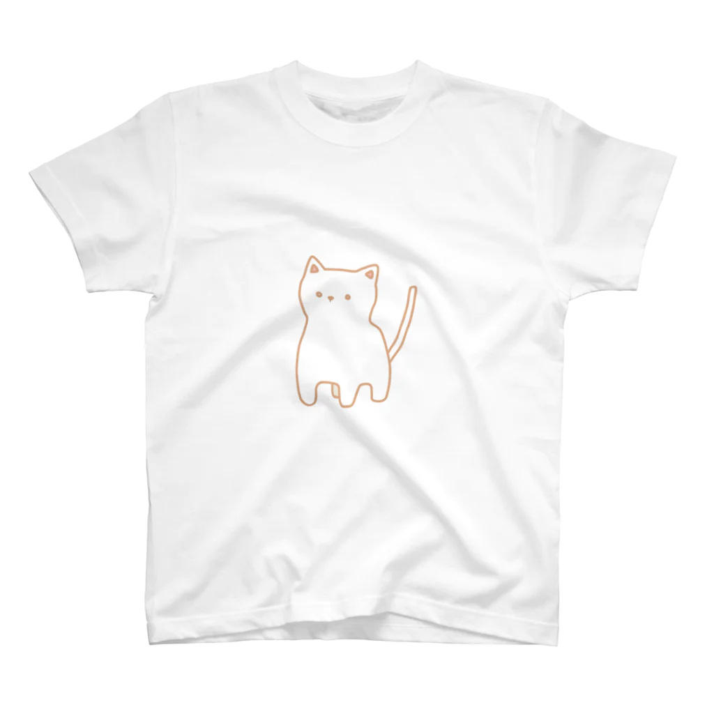 よしみのゆるいねこ Regular Fit T-Shirt