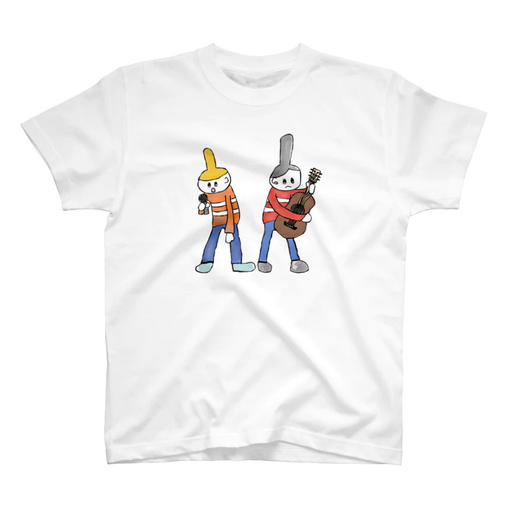 なほこはぐの道路のミュージシャン Regular Fit T-Shirt