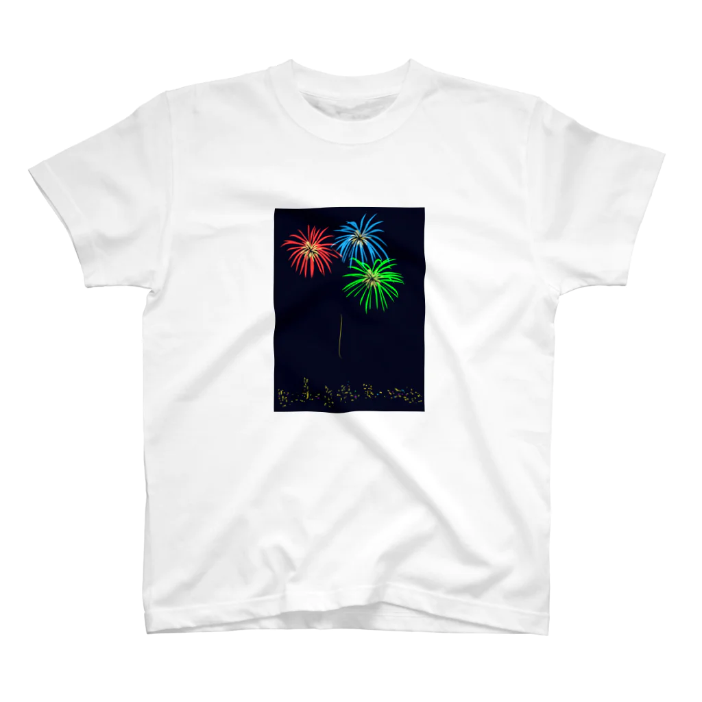 kyamanのFireworks Regular Fit T-Shirt