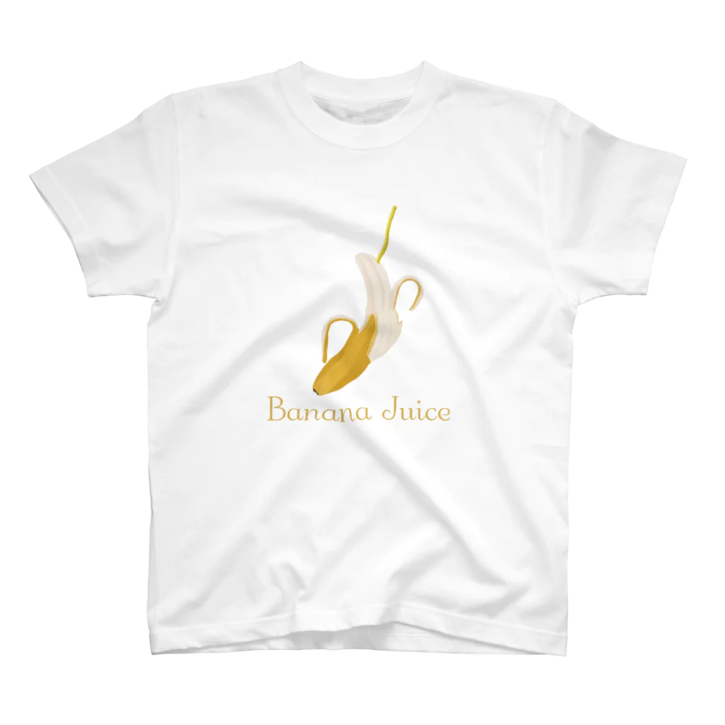 cranes designのBanana Juice バナナジュース スタンダードTシャツ