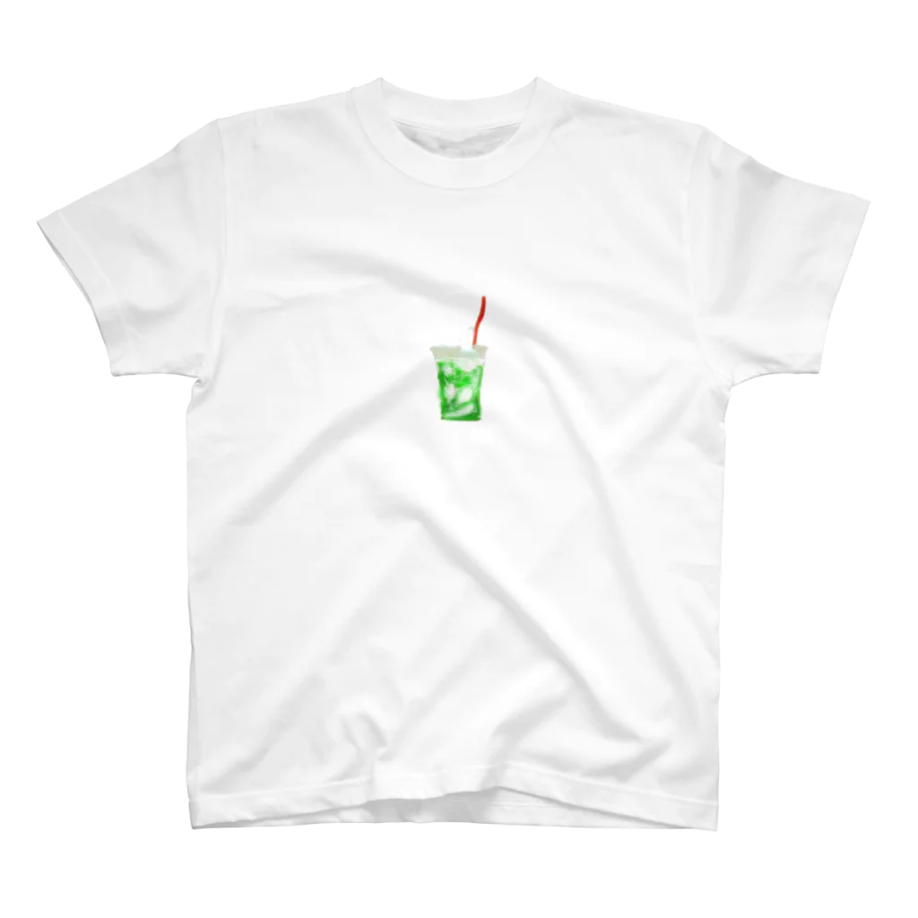 YURURIのクリームソーダ スタンダードTシャツ