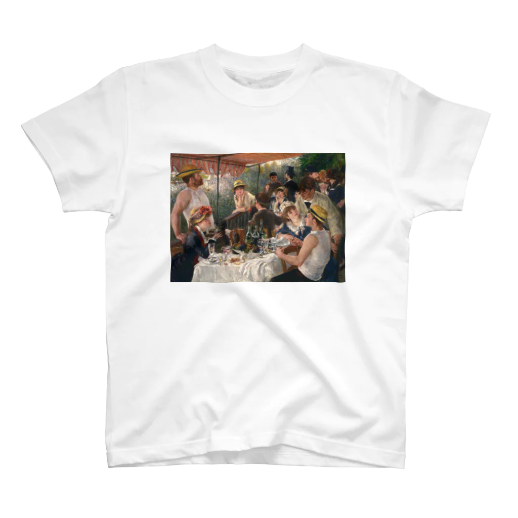 Art Baseの舟遊びをする人々の昼食 / ルノワール(The Luncheon of the Boating Party 1881） スタンダードTシャツ