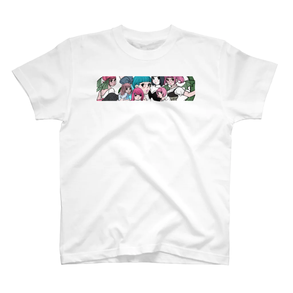 kaeruco(* 皿 *)のカエルコガール試作壱號 Regular Fit T-Shirt