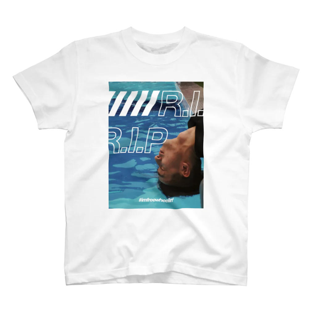 #imfreewheelin'のdead in the pool. スタンダードTシャツ