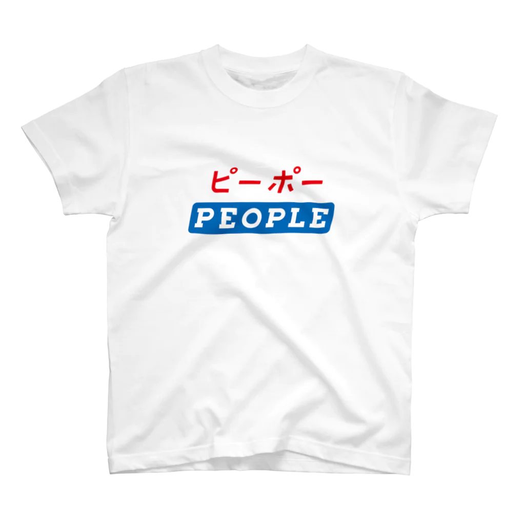 BUSCEMISのピーポー スタンダードTシャツ