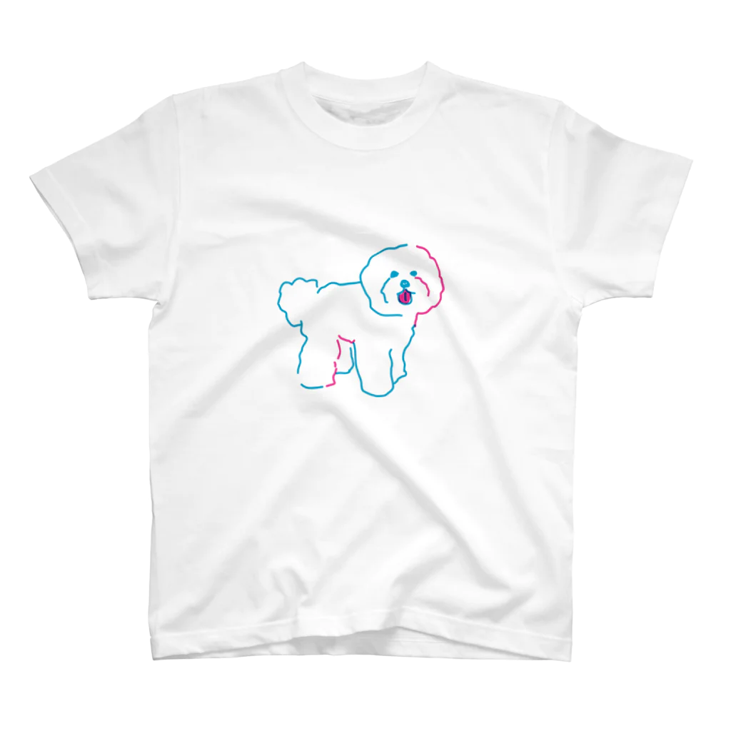 kojiのカラフルビションフリーゼ スタンダードTシャツ