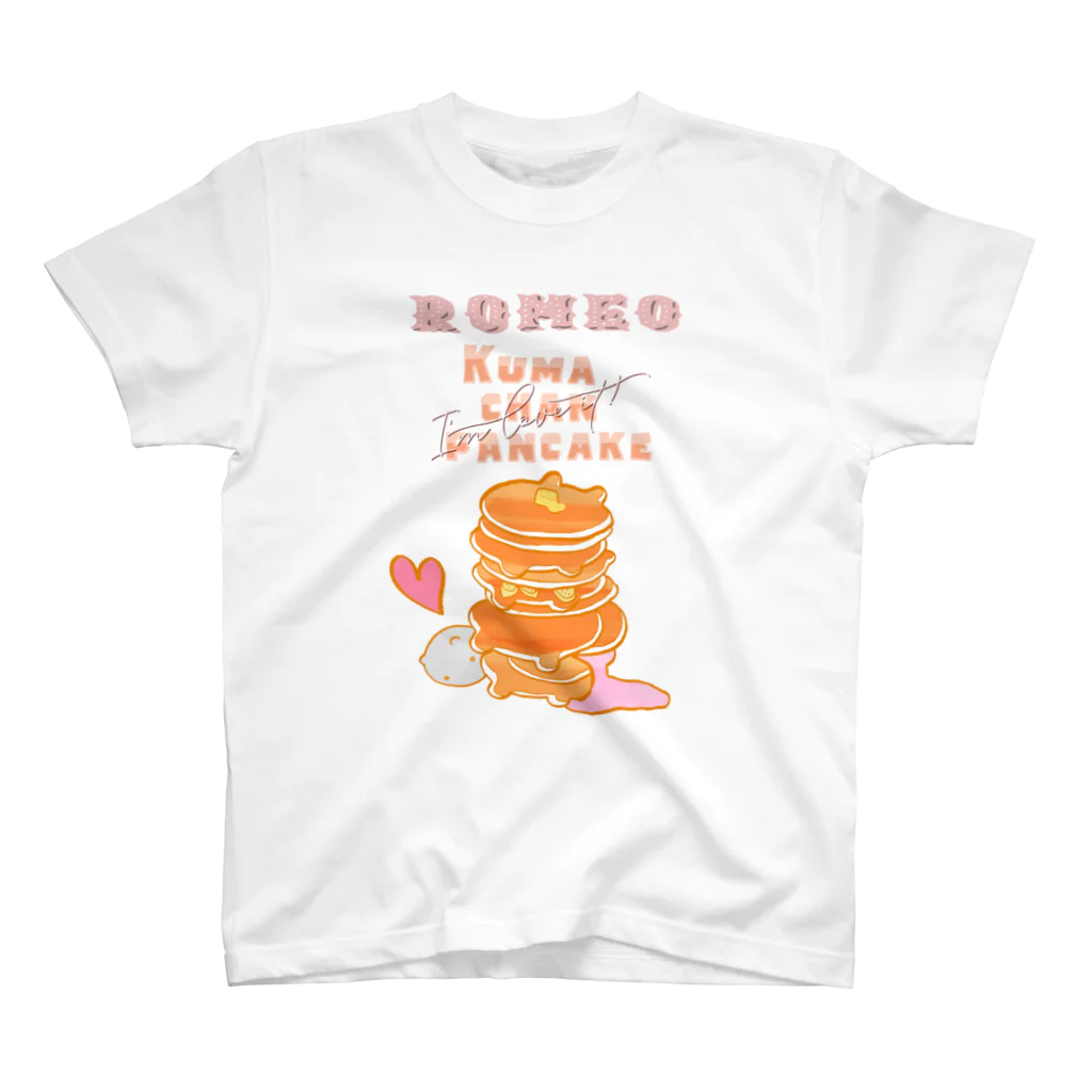 SHOP ROMEO　のRomeo kumachan pancake スタンダードTシャツ