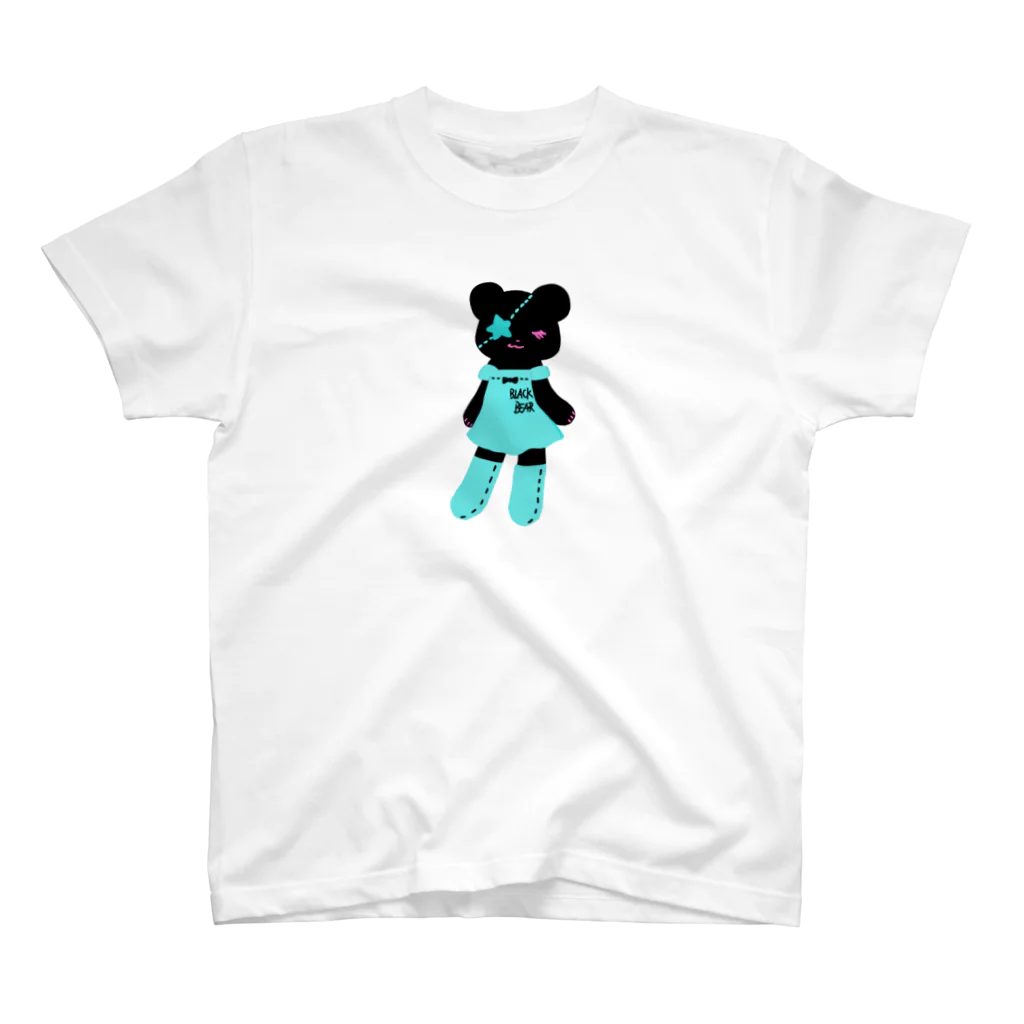 Suzuki Satomi の黒クマちゃん Regular Fit T-Shirt