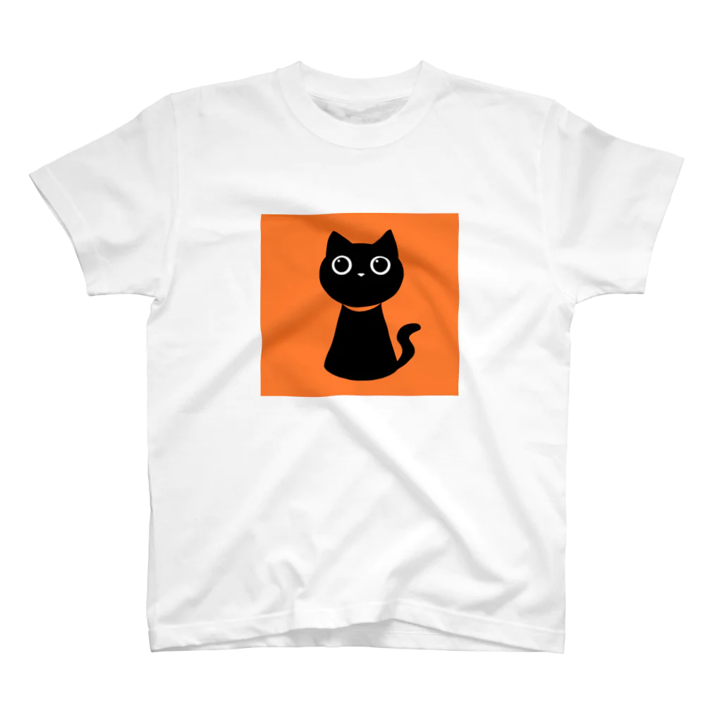 タツノコ。のくろねこ スタンダードTシャツ