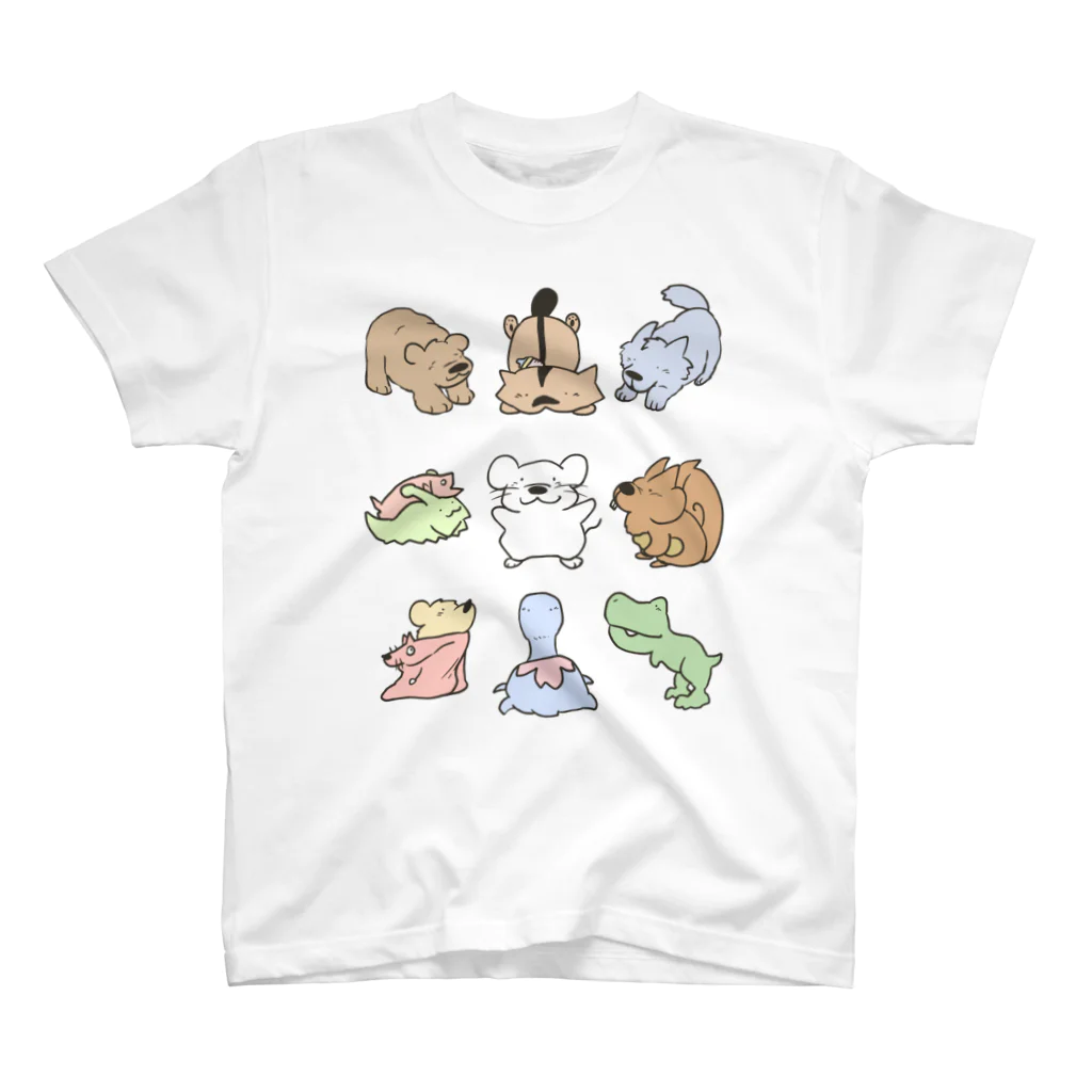 Astro(ムット)のどうぶつたち第一弾 スタンダードTシャツ