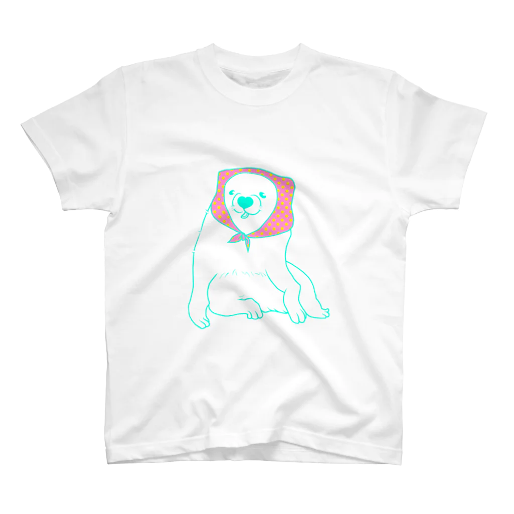 mugioのあの犬/ずきん スタンダードTシャツ