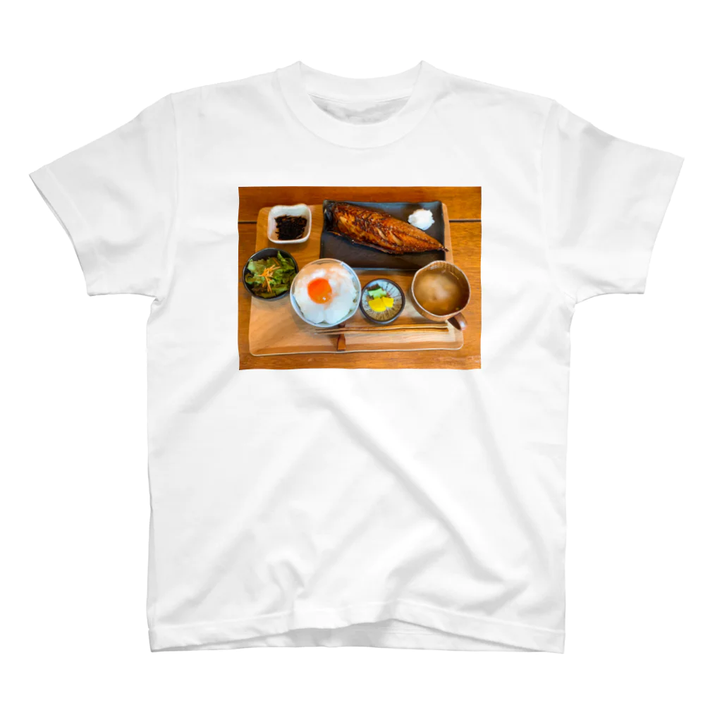 rhbrkn38の美味しい定食 スタンダードTシャツ