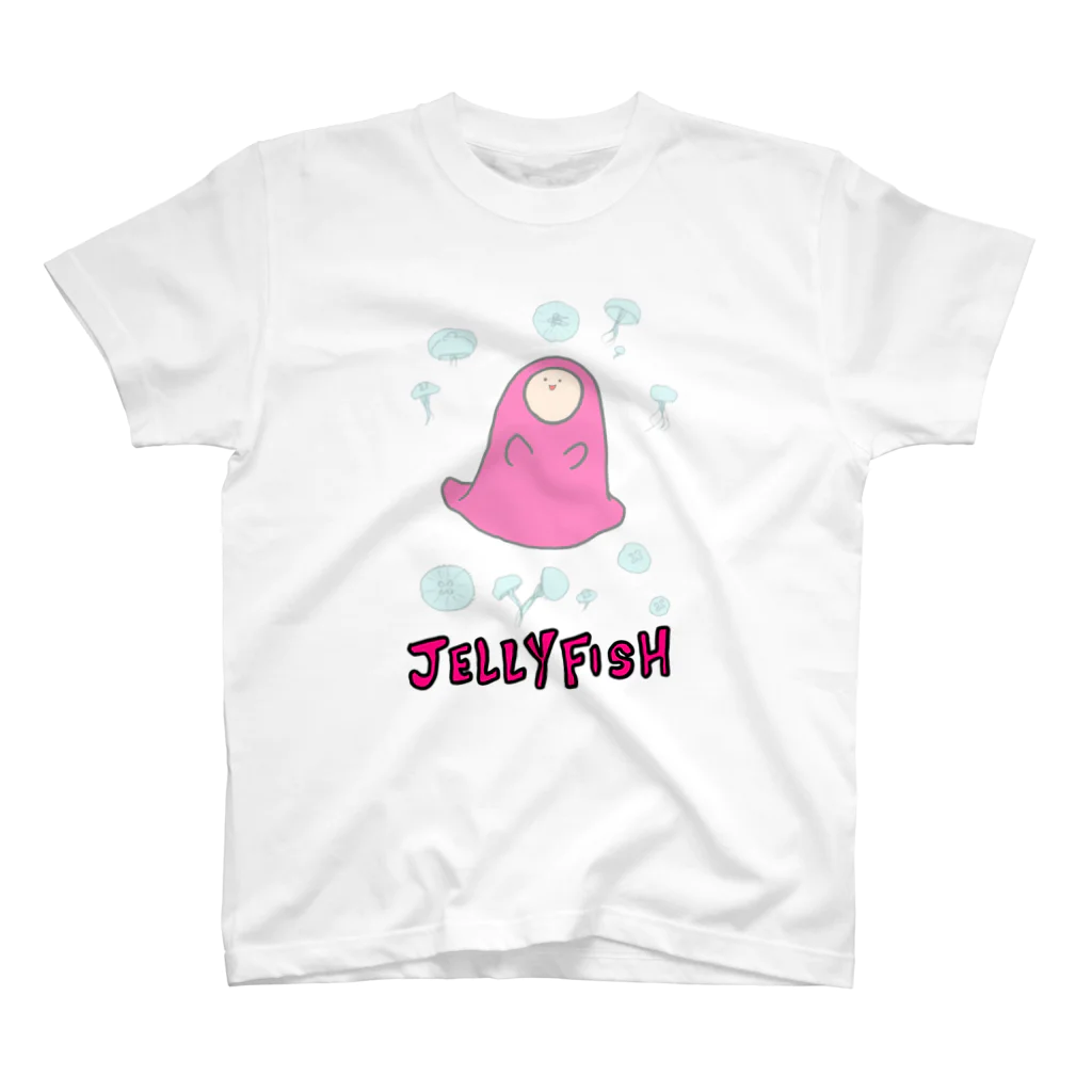 フトンナメクジのJELLYFISH - クラゲトナメクジ スタンダードTシャツ