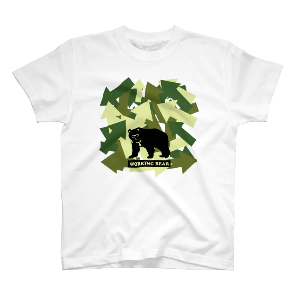 WORKING BEARの【WORKING BEAR】Arrow Bear スタンダードTシャツ