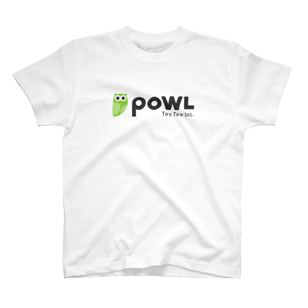 TesTee-Storeのぽぽろう×Powlロゴ スタンダードTシャツ