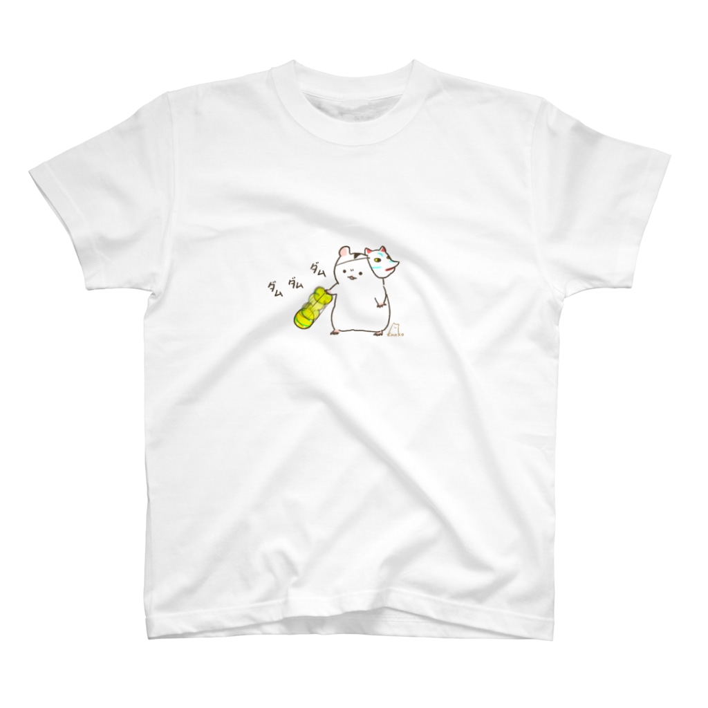 栞子のお祭りハムちゃん Regular Fit T-Shirt