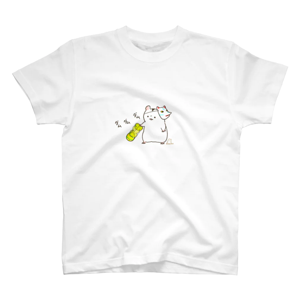 栞子のお祭りハムちゃん Regular Fit T-Shirt