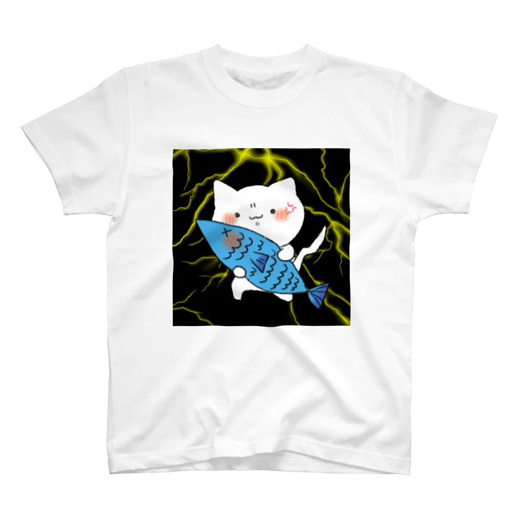 Rainのおこネコ Regular Fit T-Shirt