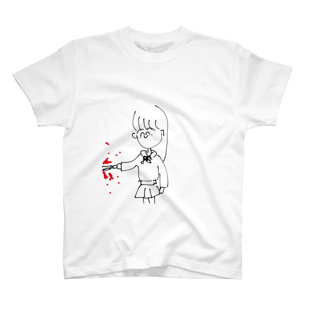 おみおみのおみせのチョユリに殺ってもらいましょう。 スタンダードTシャツ