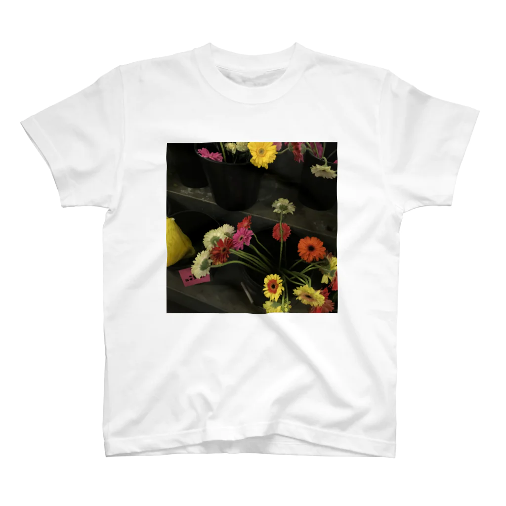 pfysiduのお花 スタンダードTシャツ