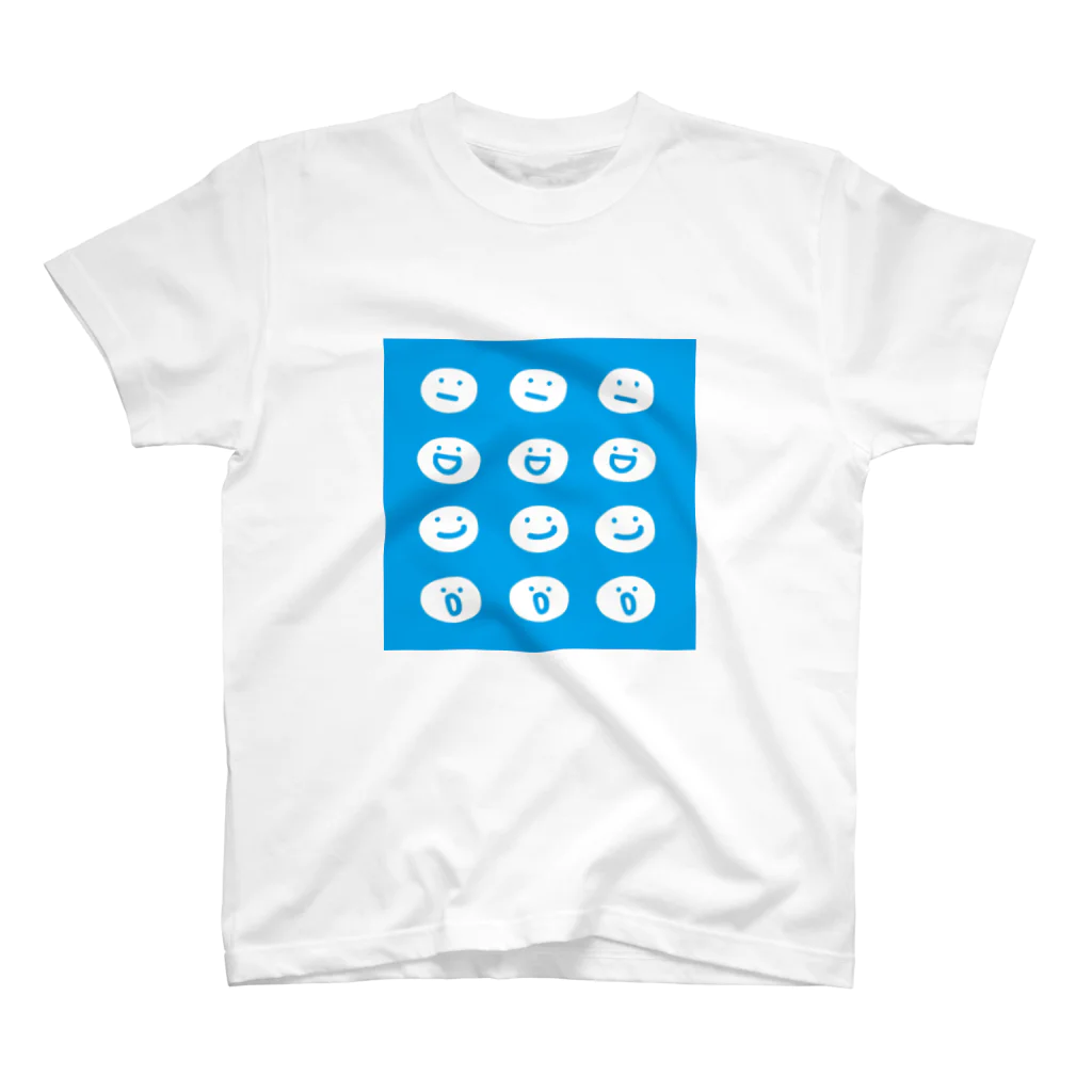 たまごかけごはんのまるてん達　ブルー Regular Fit T-Shirt