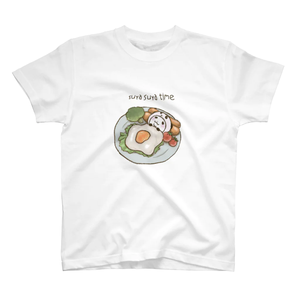 スパイシー千鶴のパンダinぱんだ(すやすやタイム) スタンダードTシャツ