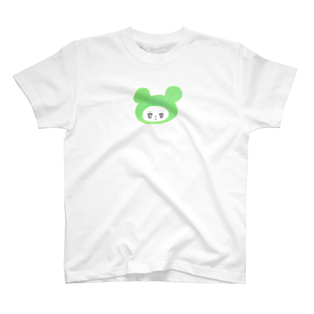 ぎゅうにゅうのくまみどり スタンダードTシャツ