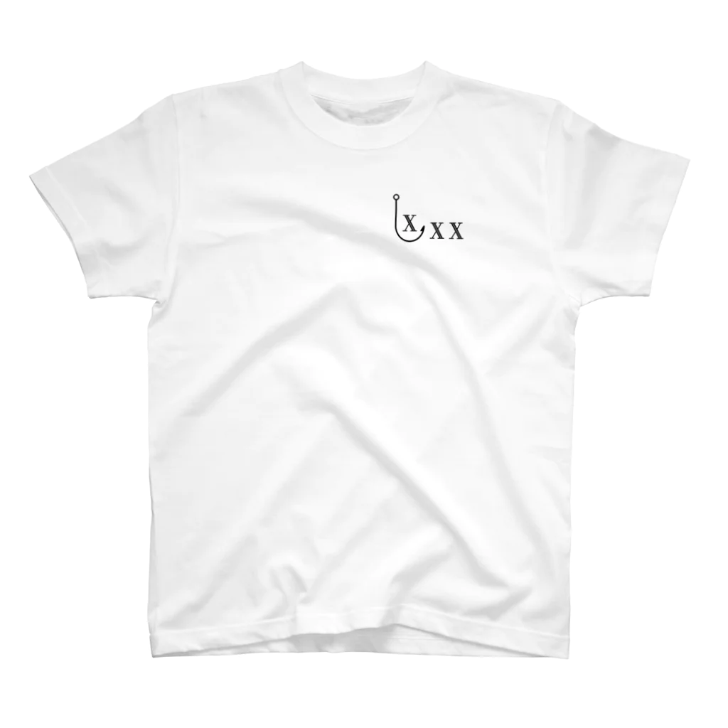 xxx_LURE storeのxxx_lure LOGO / Black Regular Fit T-Shirt