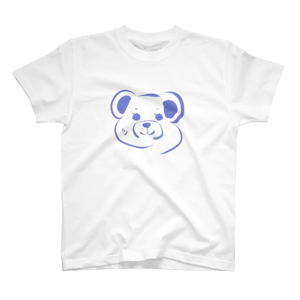 くまさんしょっぷ🐻のいきてるくま🐻 Regular Fit T-Shirt