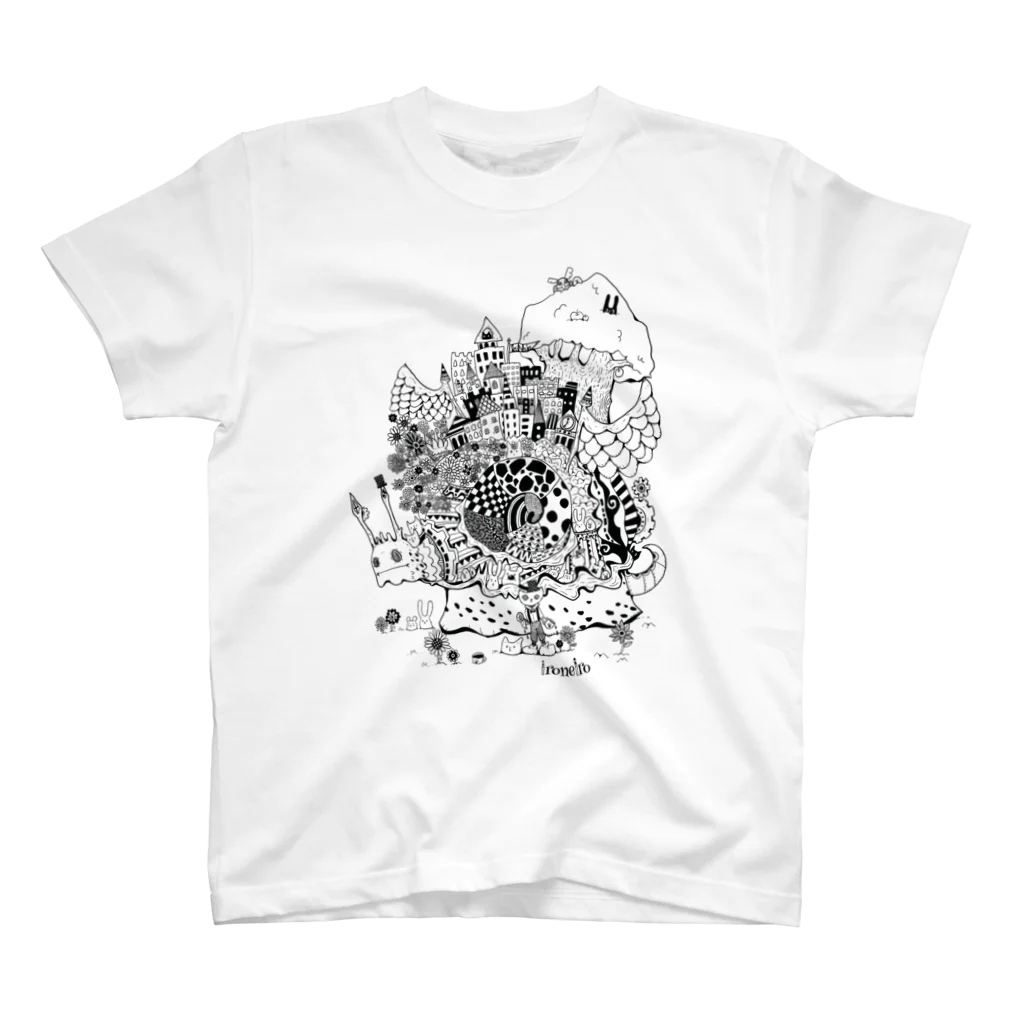 色音色のTシャツ屋さん ironeiro  T-shirt ShopのMagical Snail スタンダードTシャツ