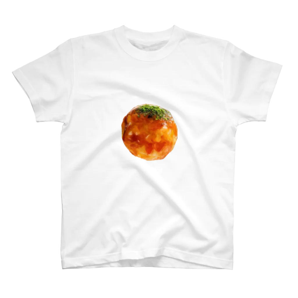 日暮里アンバサダーのたこ焼きTシャツ Regular Fit T-Shirt