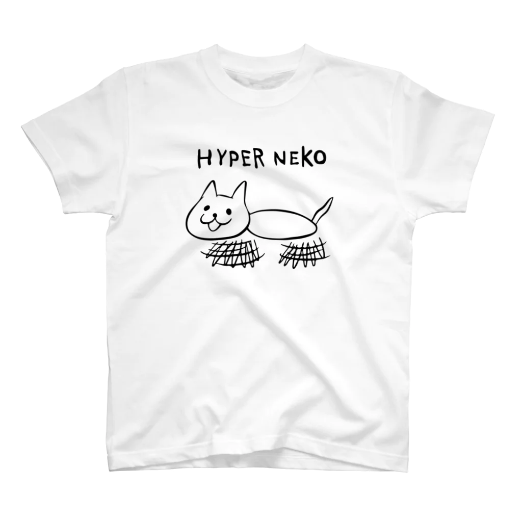 syu01のHYPER NEKO スタンダードTシャツ