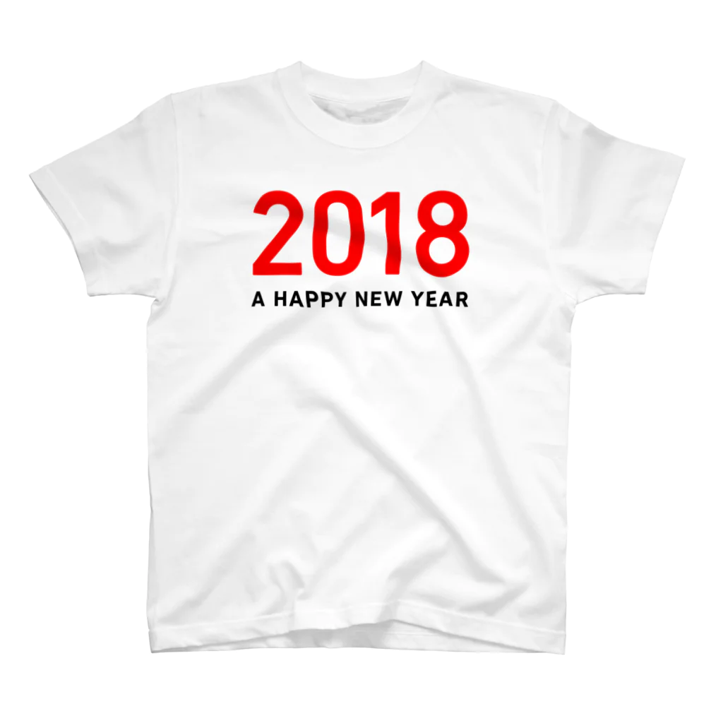 mnのA Happy New Year 2018 スタンダードTシャツ