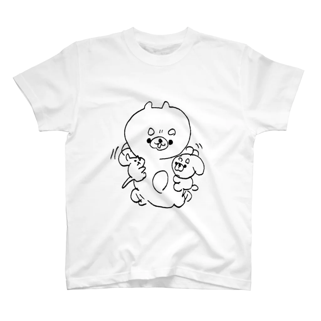 (   ᵔ(ᴥ)ᵔ   )のねこです スタンダードTシャツ