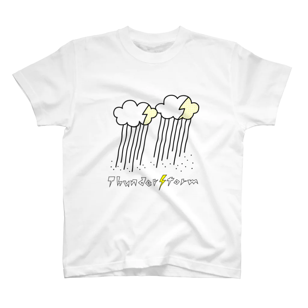 kima-maniのThunderStorm(ブラック) スタンダードTシャツ