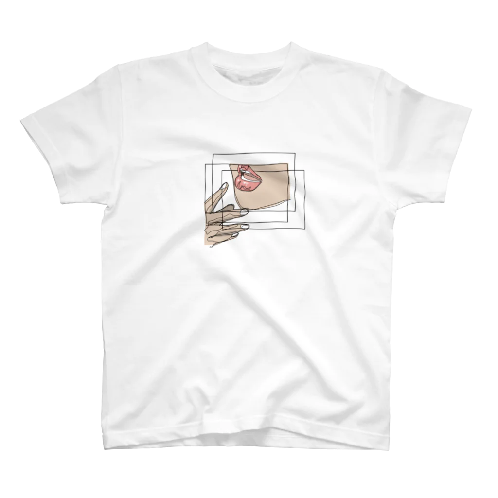 reiwawoikiruのhand &lip スタンダードTシャツ