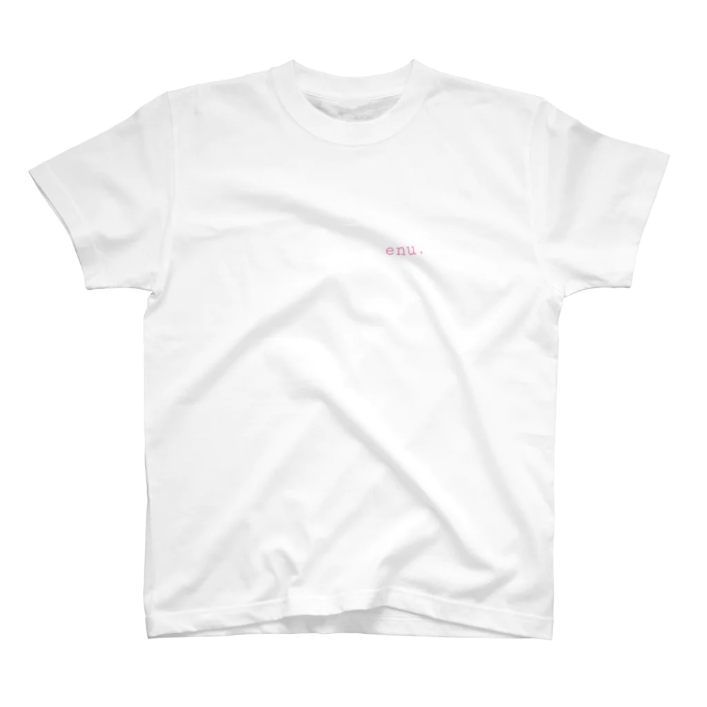 えぬみ【enu.】のenu.Tシャツ(前面) Regular Fit T-Shirt