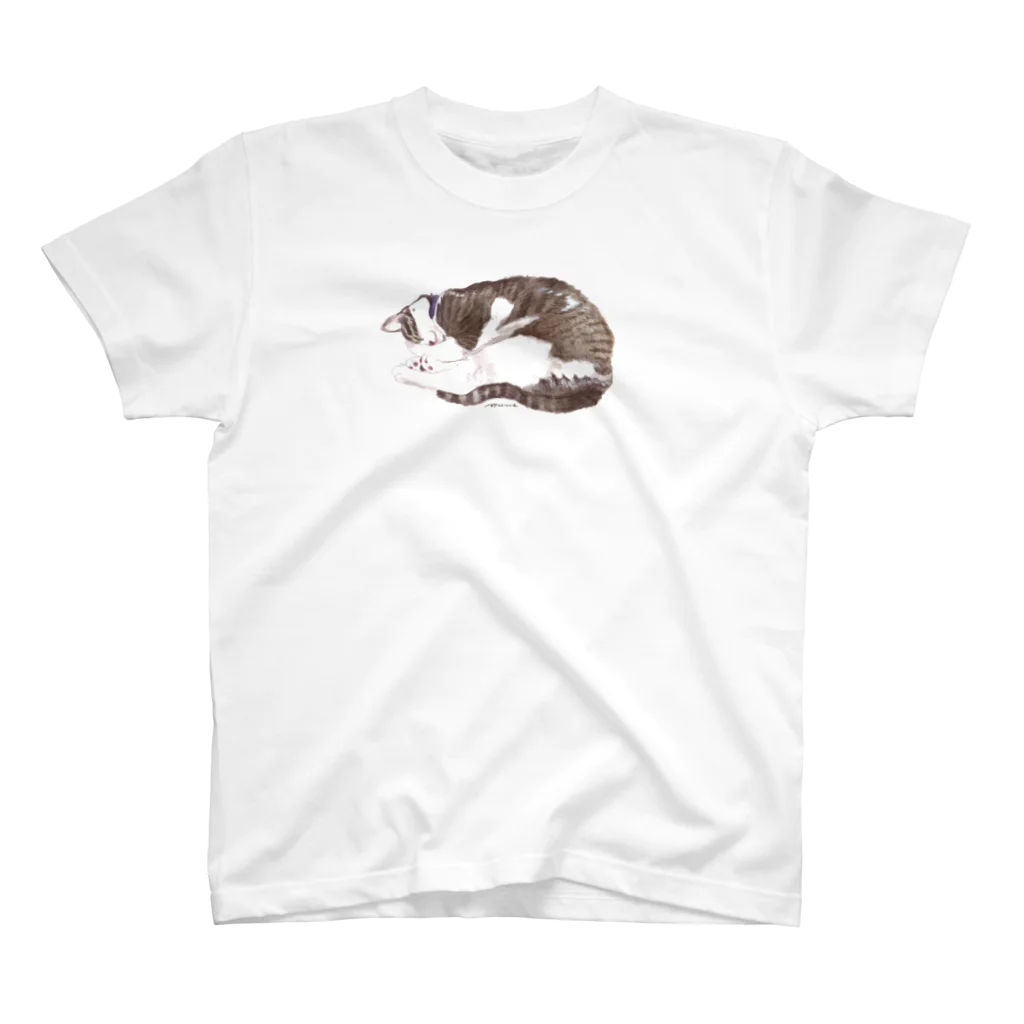 ヒラノマキコの2018.06月ねこ スタンダードTシャツ