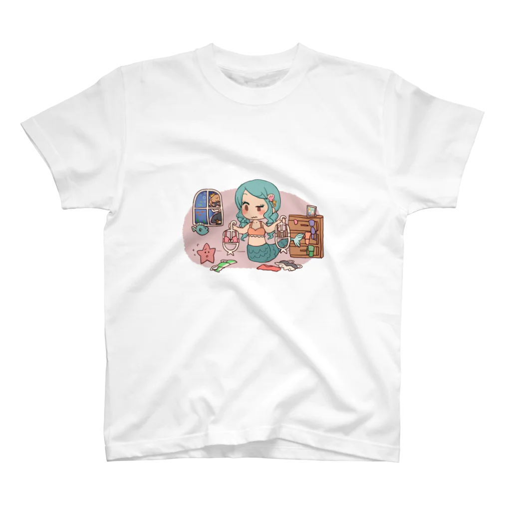 iyoseの人魚姫ちゃん スタンダードTシャツ