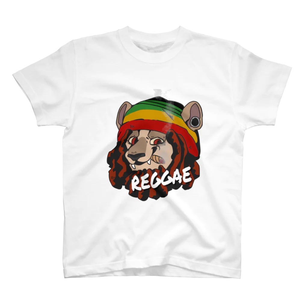 👾Churro👾のreggae lion スタンダードTシャツ