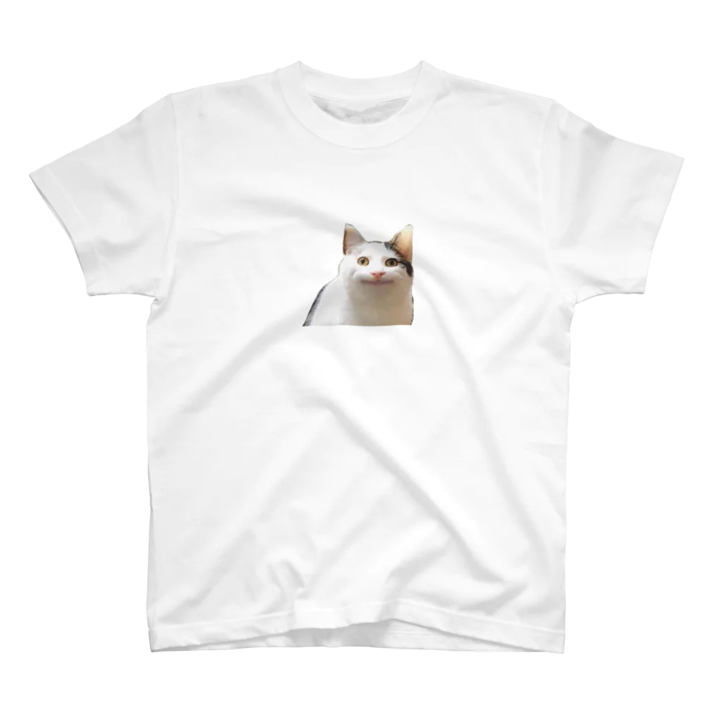 梅のneko Regular Fit T-Shirt